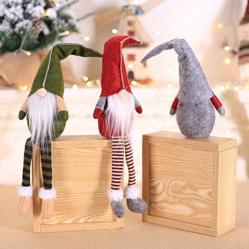 Decorations Window Decoration Christmas Faceless Doll Santa Claus Ornaments Au — image 5