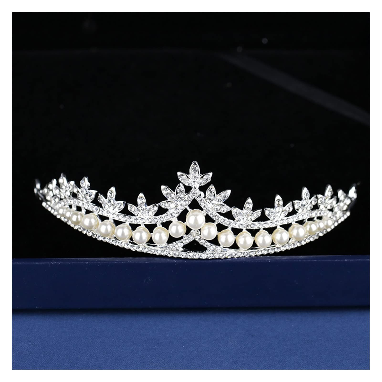 Ladies' hair accessories, gorgeous crown, queen crown, sparkling crystal rhinestone crown, wedding bride, princess — image 4