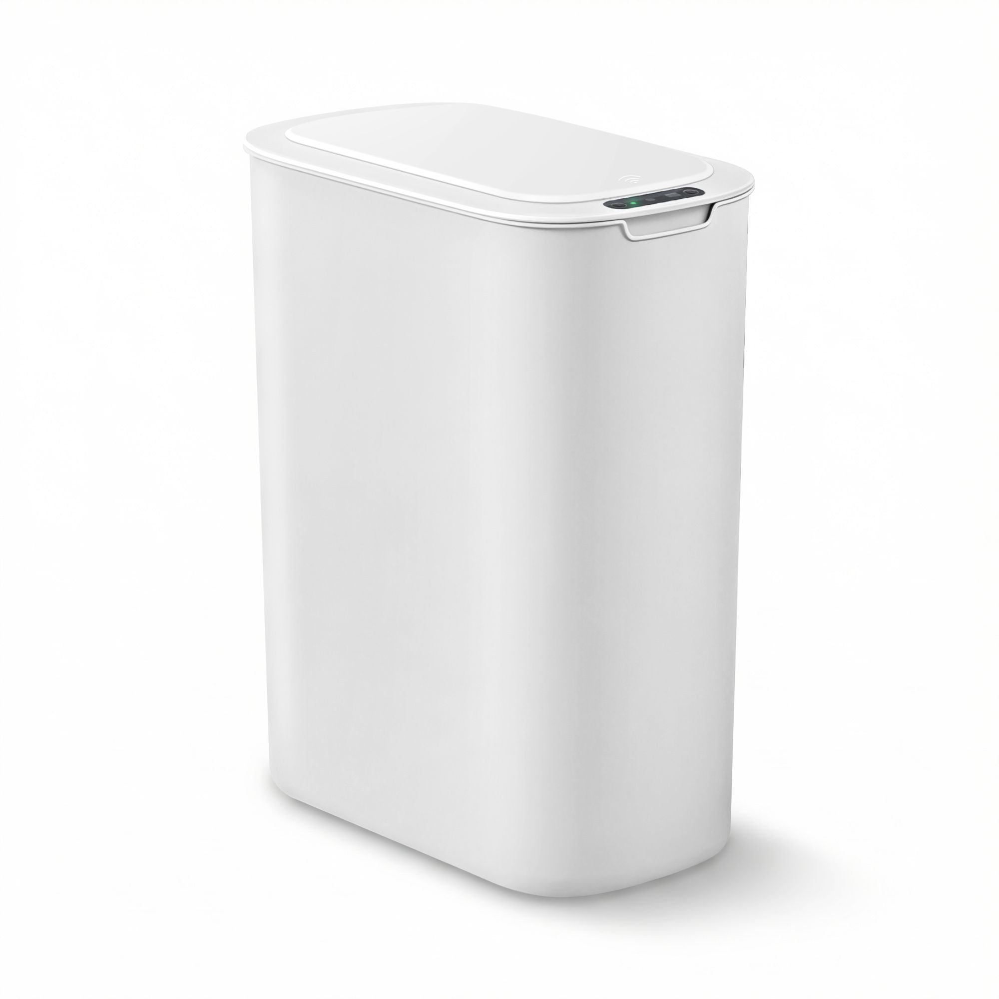 Devanti Automatic Trash Bin with Lid 21L Motion Sensor Kitchen Bin Touchless Garbage Can Plastic Slim Rubbish Bin with Liner Holder for Kitchen