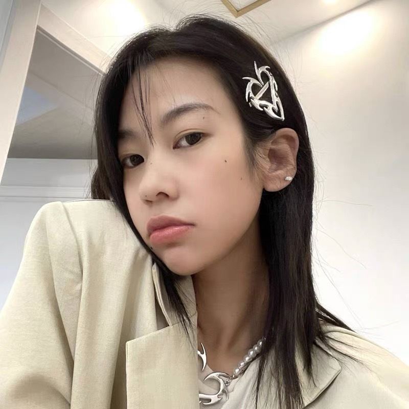 Heart Shaped Hair Clip Barrette Headdress Nonslip Ponytail Holder Accessories Hair Grips Side Clamp Hair Girls โ image 4
