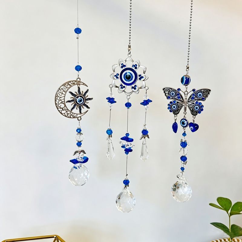 Blue Crystal Pendant Set — image 4