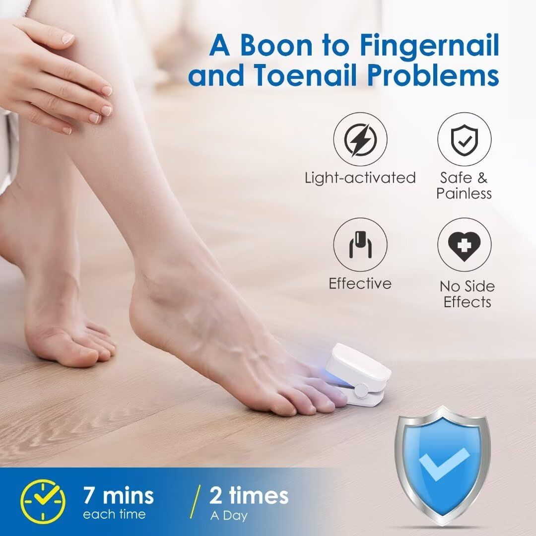 Nail Fungus Cleaning Light Device, FSA or HSA eligible Nail Fungus for Damaged Discolored Thick Toenails & Fingernails โ image 2