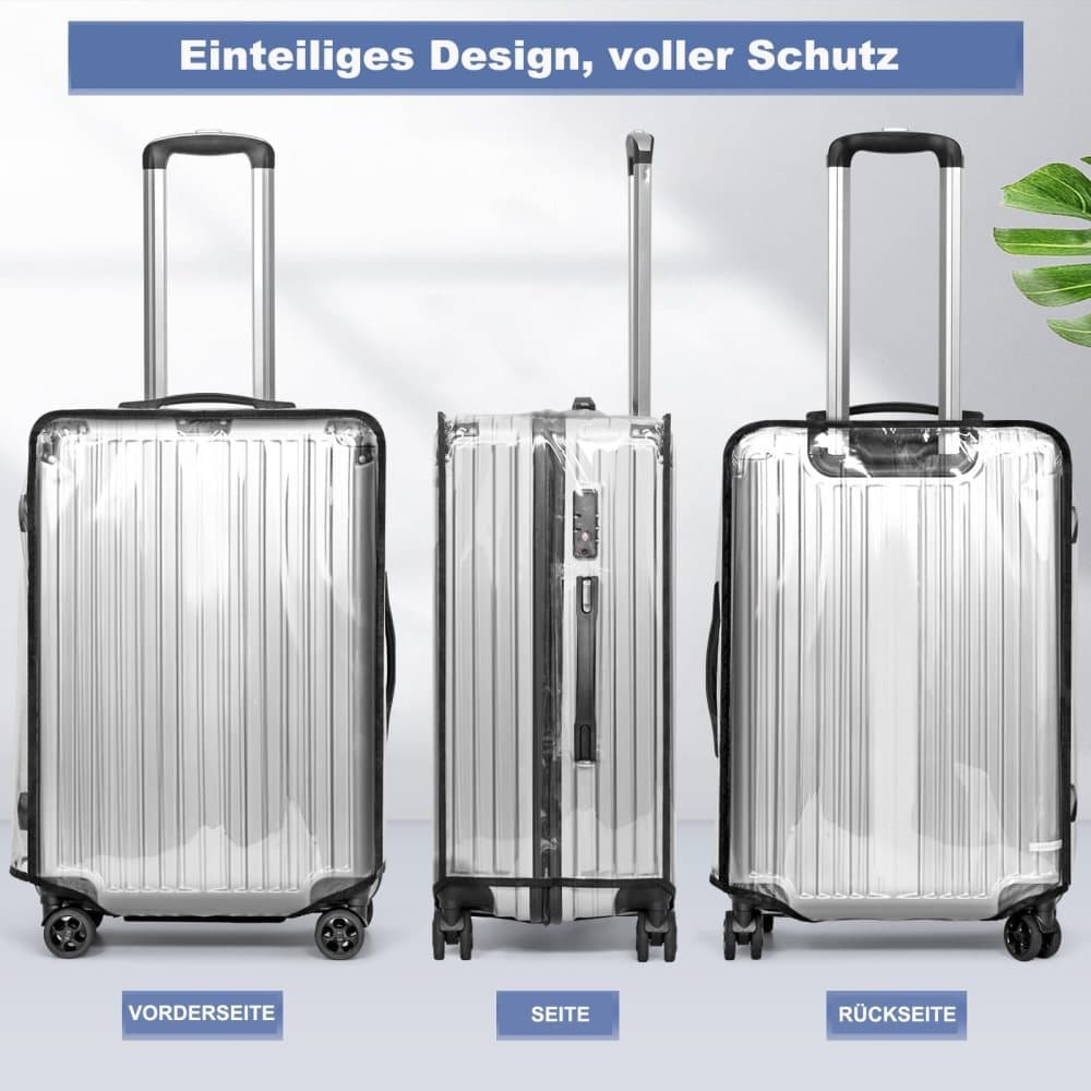 Transparent Protective Case for Suitcase, Waterproof Dustproof Durable Extra Thick Protection, 28 inch — image 6