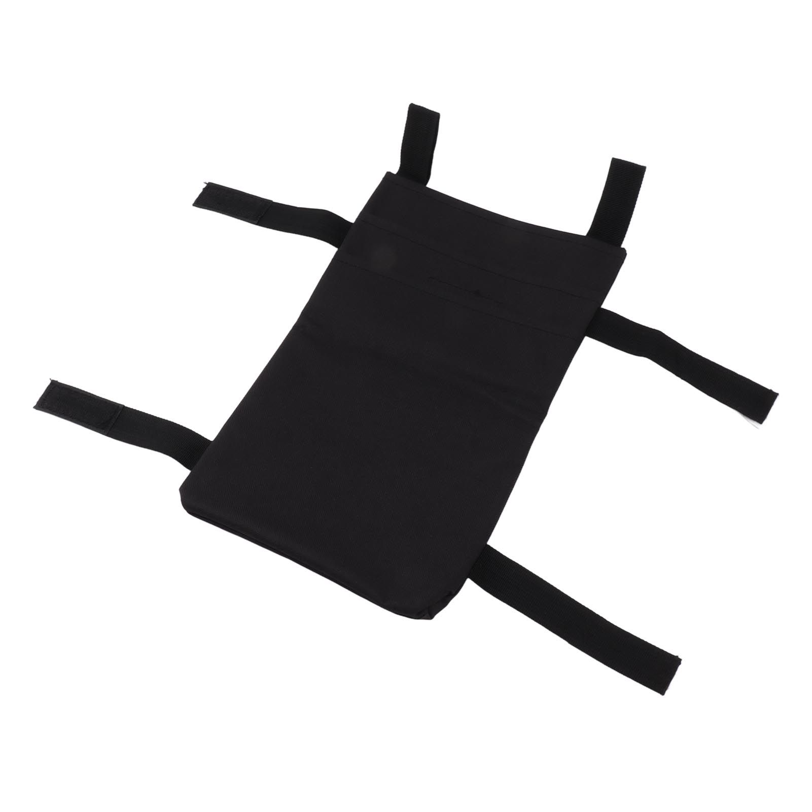 Crutch Storage Bag Hanging Carrying Pocket Pouch Portable Travel Organizer Lightweight for Walking Stick Black — image 5