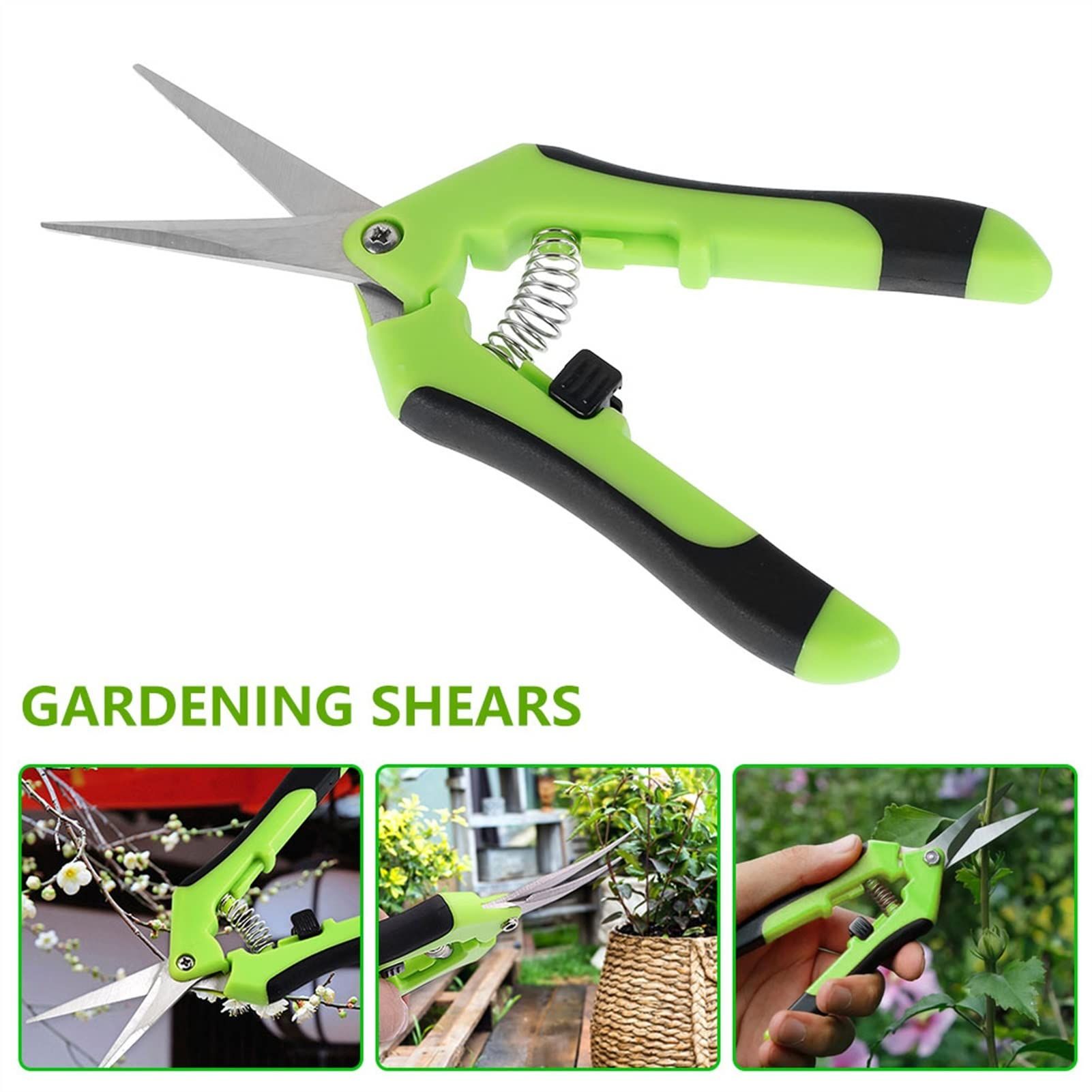 1-Pack Pruning Shears, Gardening Hand Pruner, Professional Pruning Scissors with Straight Stainless Steel Precision Blades โ image 4