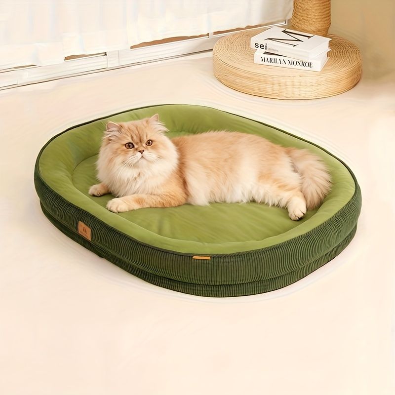 Pet Bed Dog Bed Cat Bed All-Season Washable Dog Bed Small Dog Bed Medium Dog - Gray - Size S50-40-12 — image 5