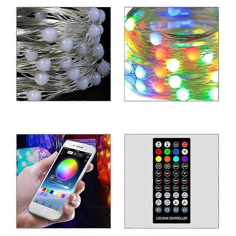 Christmas Tree LED String Lights, 10M Music Sync Bluetooth Remote Control โ image 3