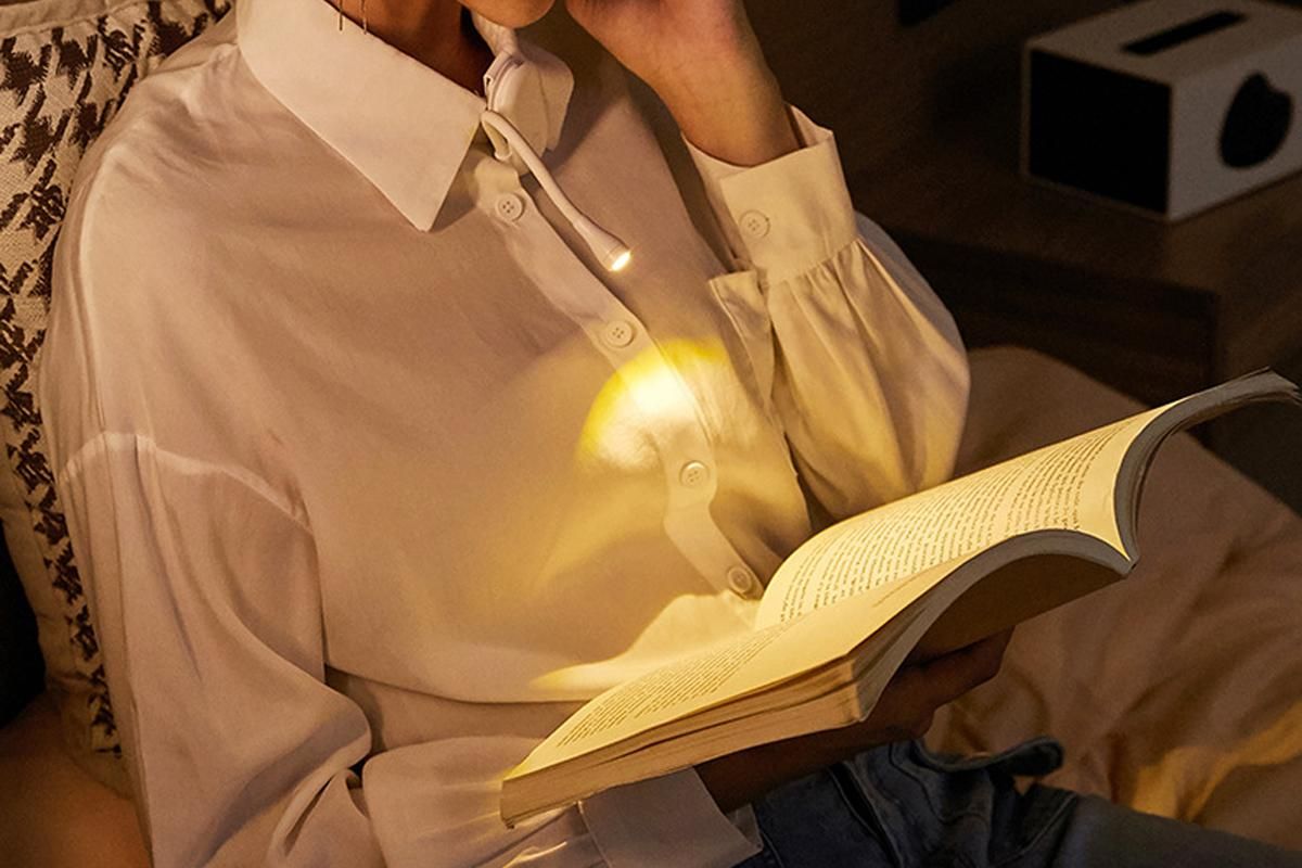 LED Rechargeable Reading Light Mini Clip Book Light β image 4
