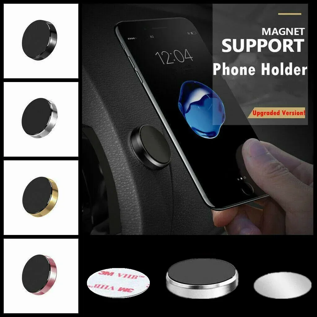 Universal Dashboard Phone Holder Car Mount Stand with Secure Grip - Gold *2 โ image 2