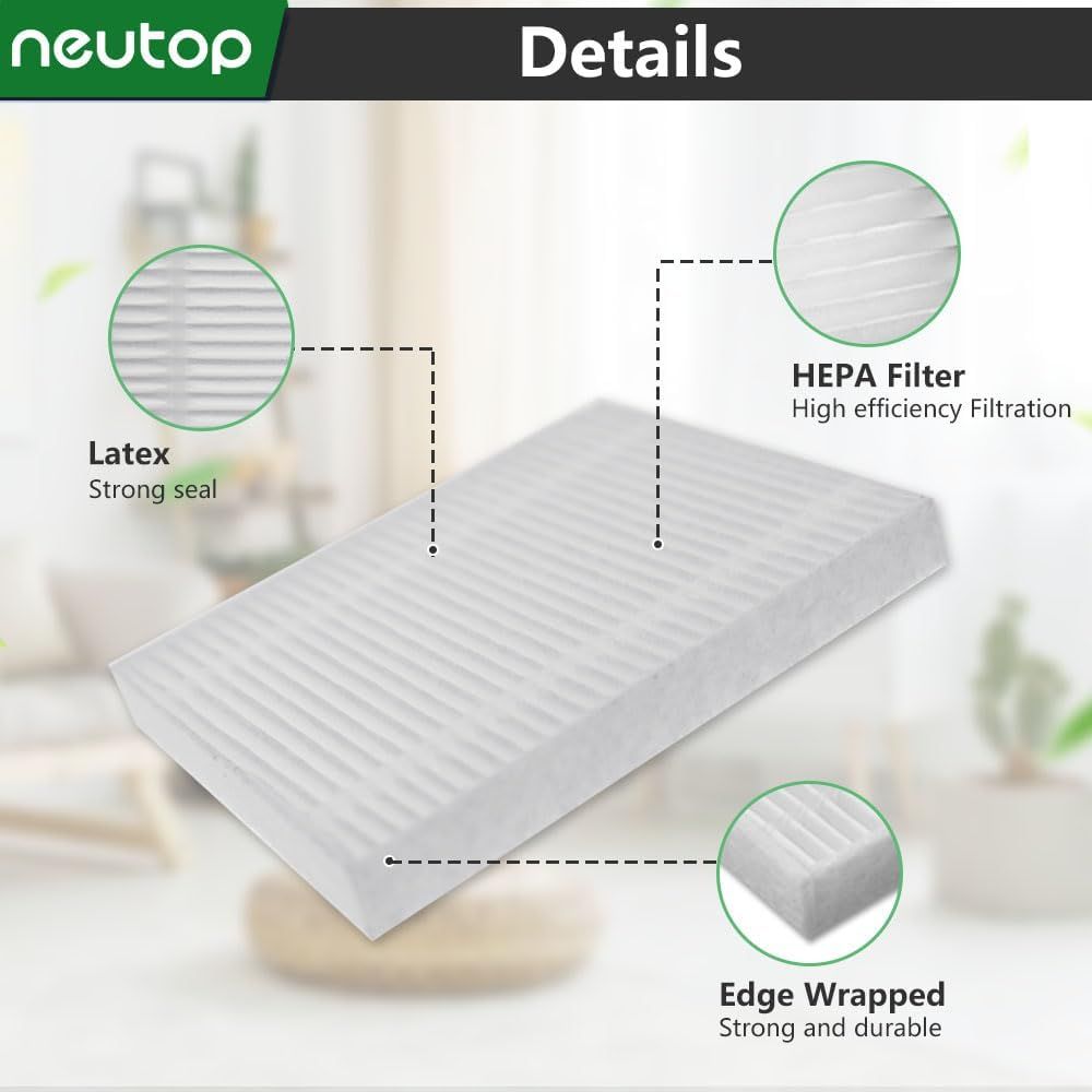 Replacement Hepa ilter Compatible with iRobot Roomba 105 Series, Combo Essential, Combo 2 Essential, Vac 2 Essential, Q0120, Q0110, Q0520, Y0140, Y0110, Robots — image 4
