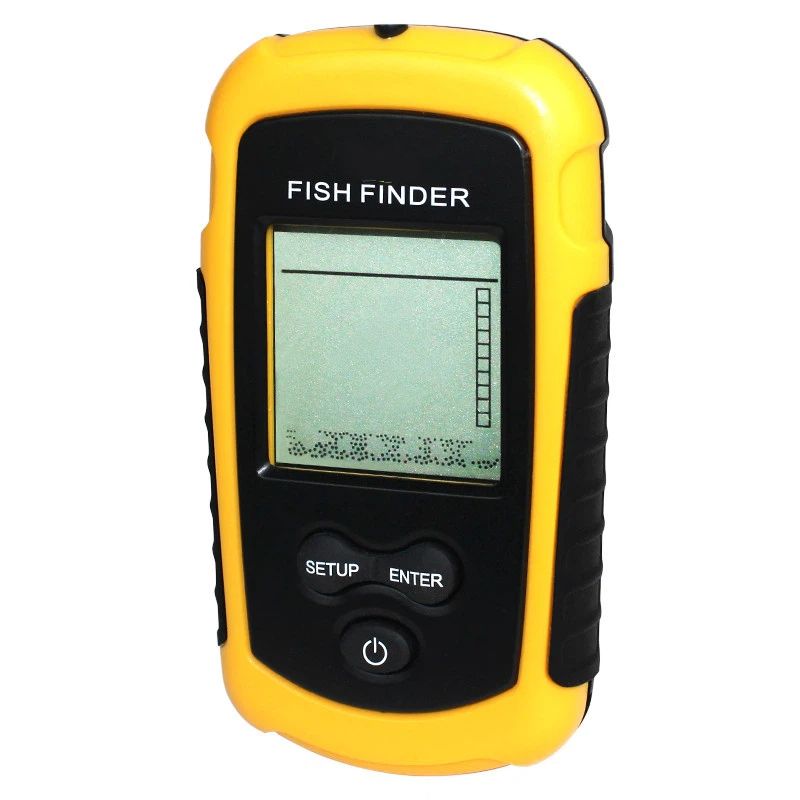 Portable Fish Depth Finder Water Handheld Fish Finder Sonar Castable Kayak Boat Fishfinder Transducer Fishing LCD Display (23*6.5cm) — image 4