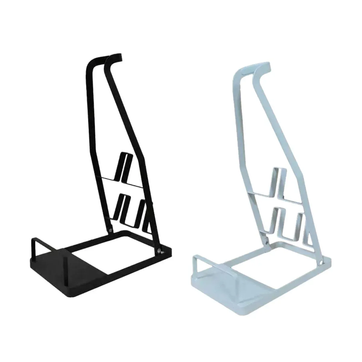 Modern Vacuum Cleaner Storage Rack Holder for Living Room Home Organizer Stand - White β image 3