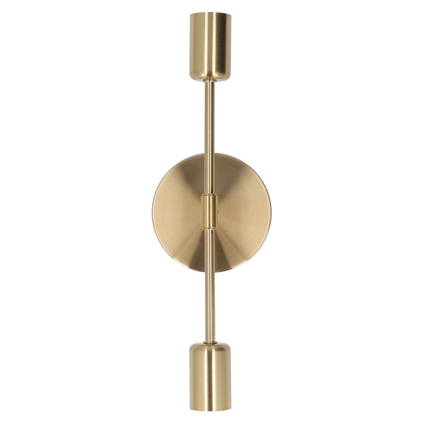 Double Wall Light Base E27 E26 Rust Proof Vintage Wall Lamp Bulb Holder for Living Room Bathroom Gold 85‑265V — image 2