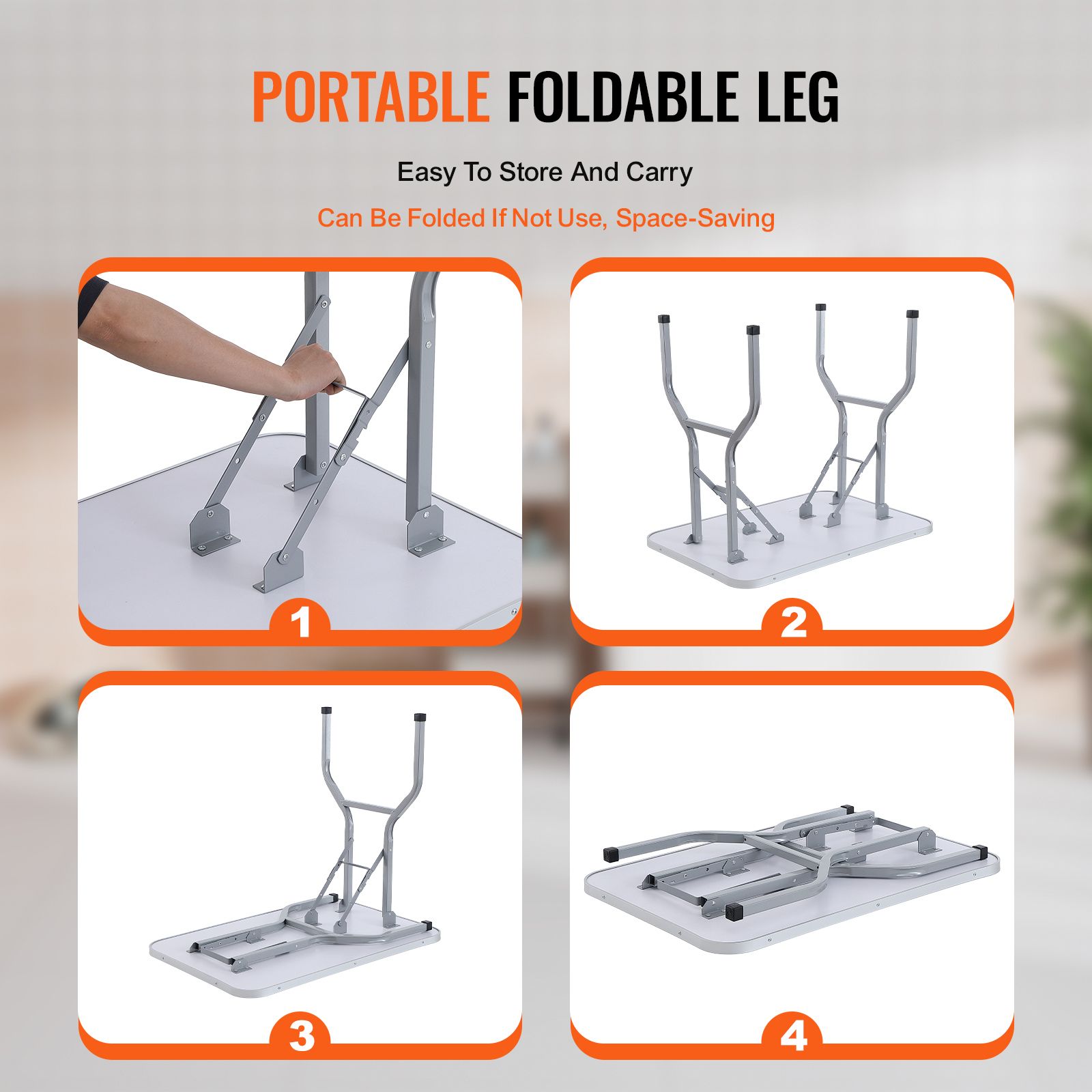 Pet Grooming Table Arm with Clamp, 915 × 610mm Dog Grooming Station, Foldable Pets Grooming Stand for Medium and Small Dogs, Free No Sit Haunch Holder with — image 5