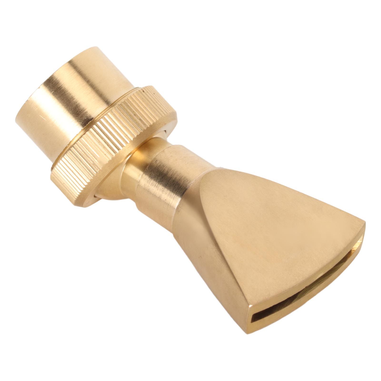Fountain Nozzle Brass G3/4 Female Thread 25mm Narrow Fan Shaped Pond Sprinkler for Garden Pond Amusement Park Museums — image 4