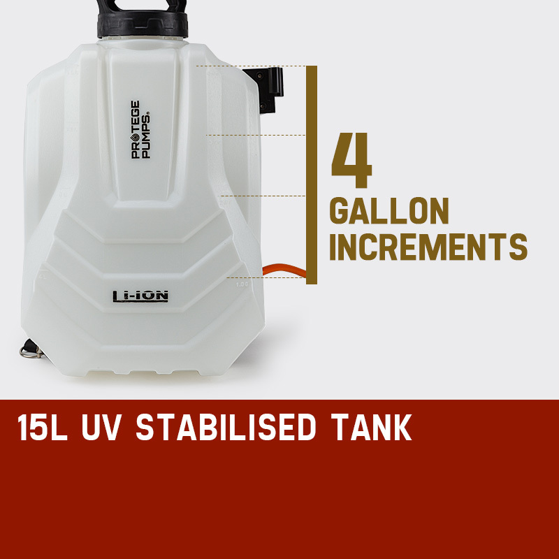 PROTEGE 15L Garden Weed Sprayer Multifunction Backpack Fertilizing Watering Farm — image 2