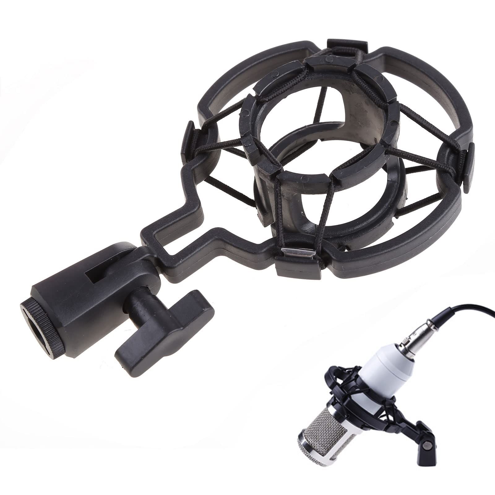 Professional Studio Shock Microphone Mounts Microphone Stands Anti-Vibration Suspension Shock Mounts Microphone for Computer — image 3