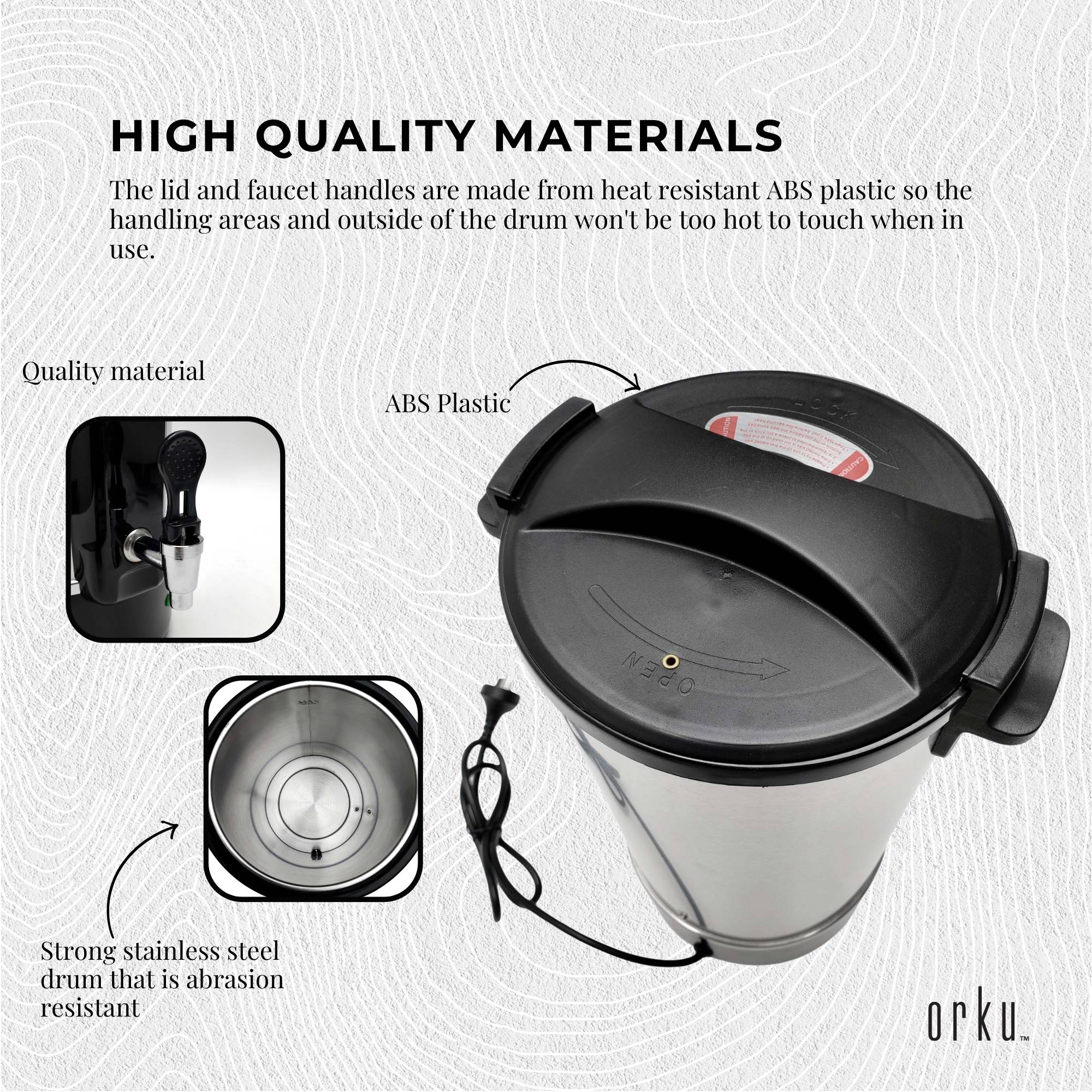 8L Orku Candle Wax Heater With Tap And Accessories - Candle Making Melter Pot โ image 4