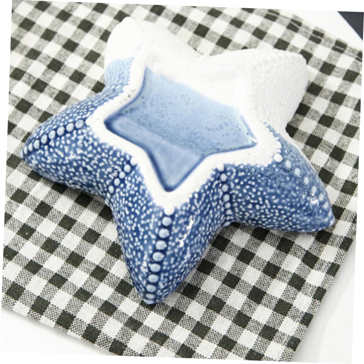 Starfish Storage Tray Candy Display Bowl Makeup pallete Nautical Jewelry Dish Shells Key Animal Decor Ceramic Storage Plates β image 5