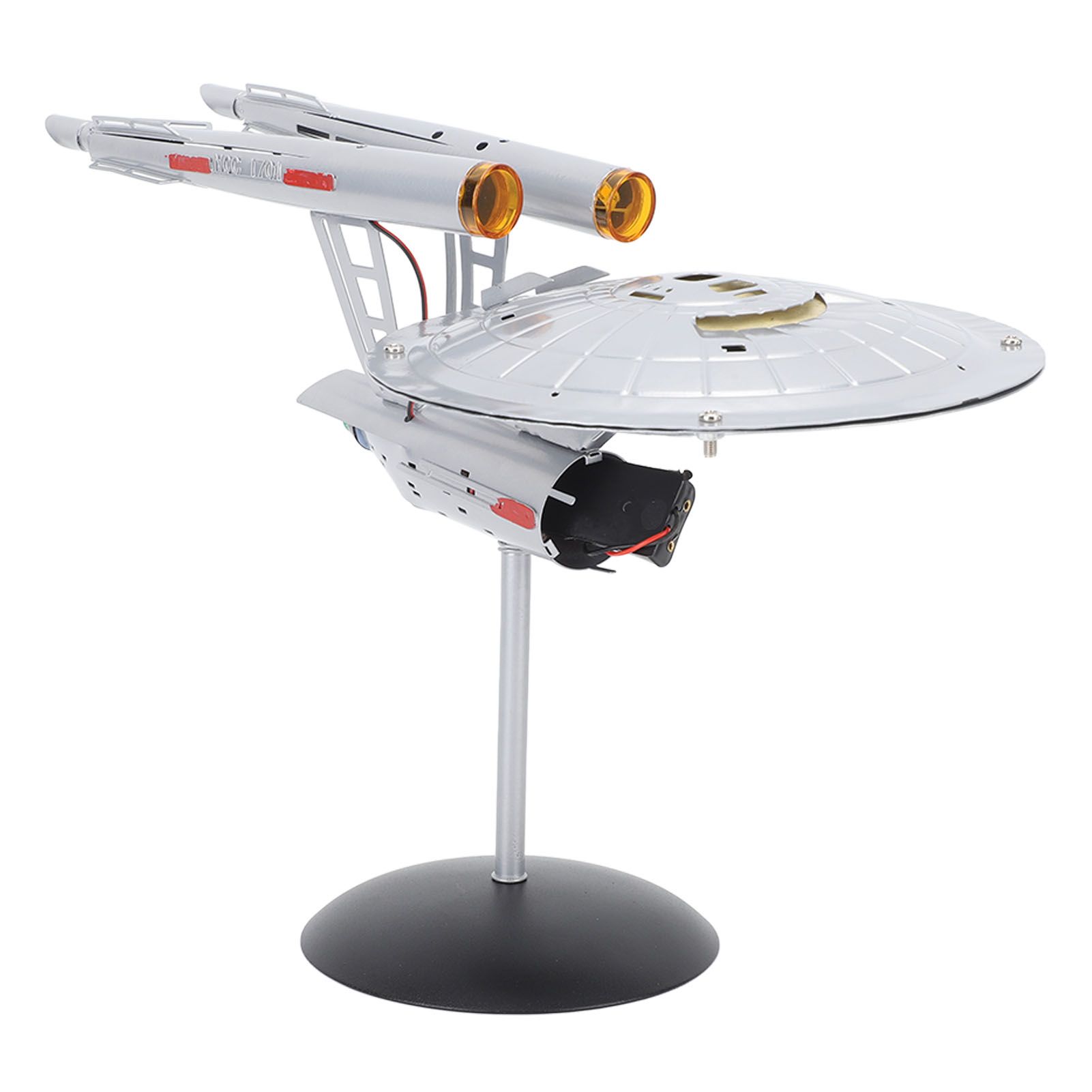 Spaceship Model with Lights 1:1000 Life Like High Durability Spaceship Toy for Display Collection — image 2