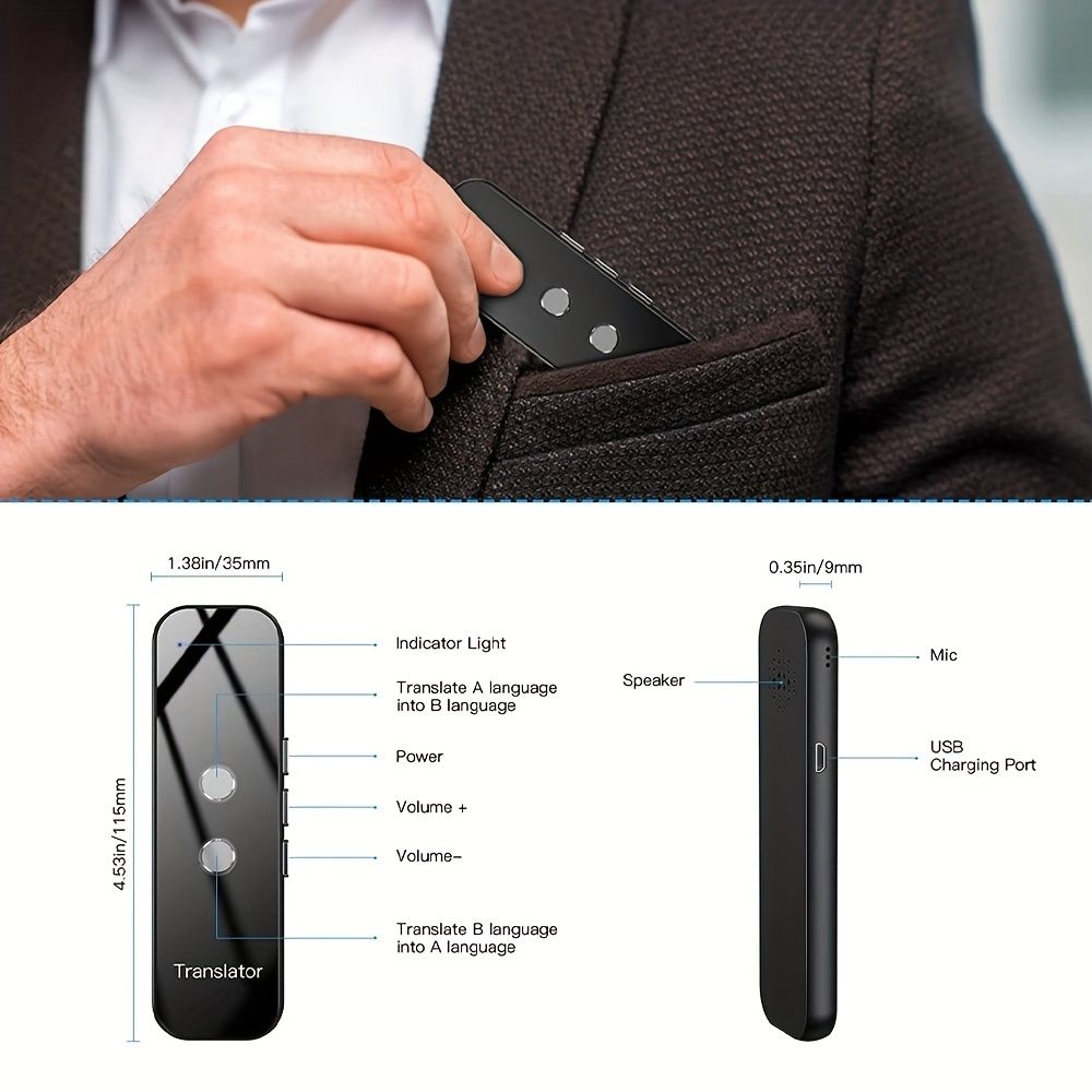 Black Portable Language Translator โ image 6