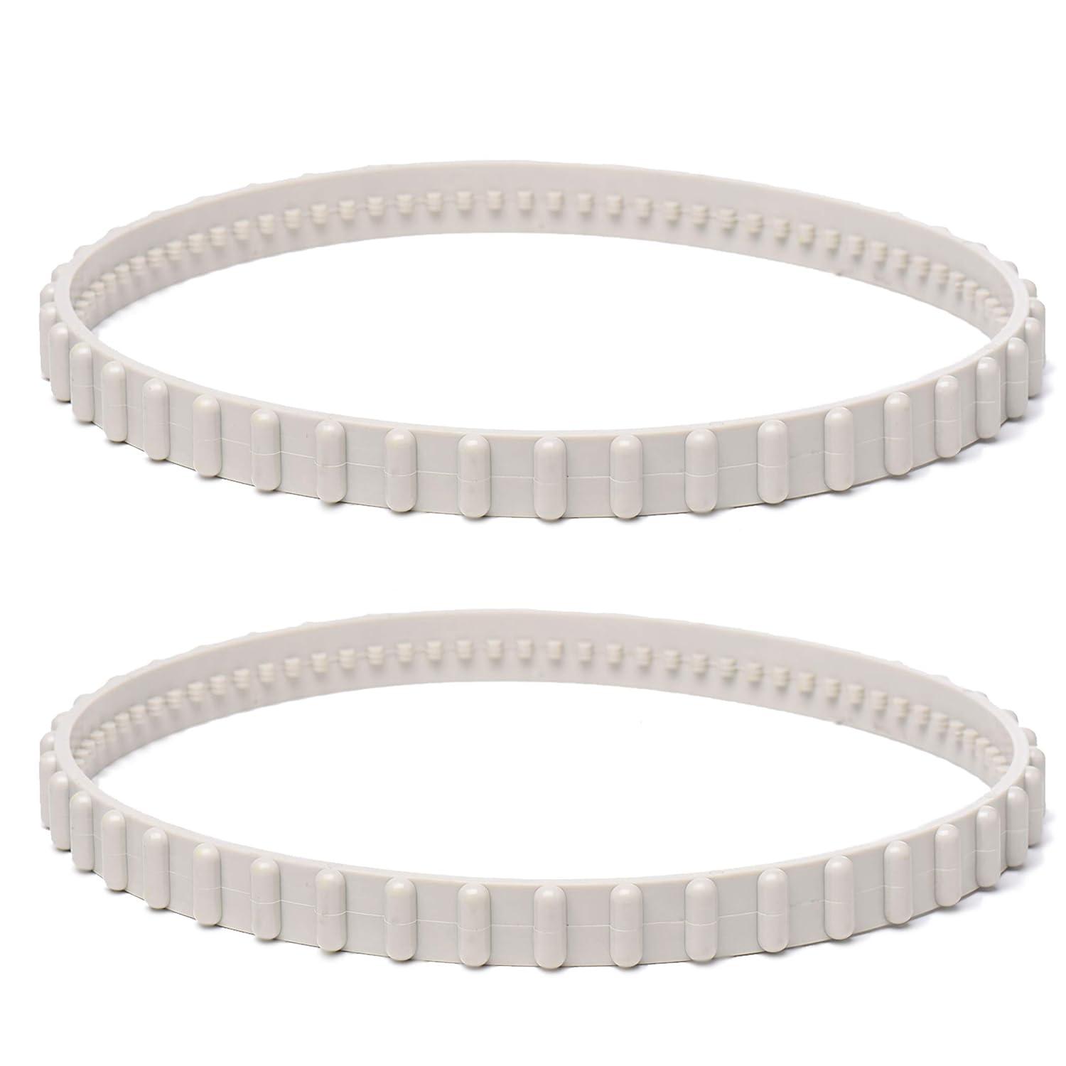 (2 Pack) RCX23002 Replacement Soft Tread Drive Belt - Premium, Heavy-Duty Rubber Pool Cleaner Parts | Compatible with Aquavac Tiger Shark (Plus and QC) and