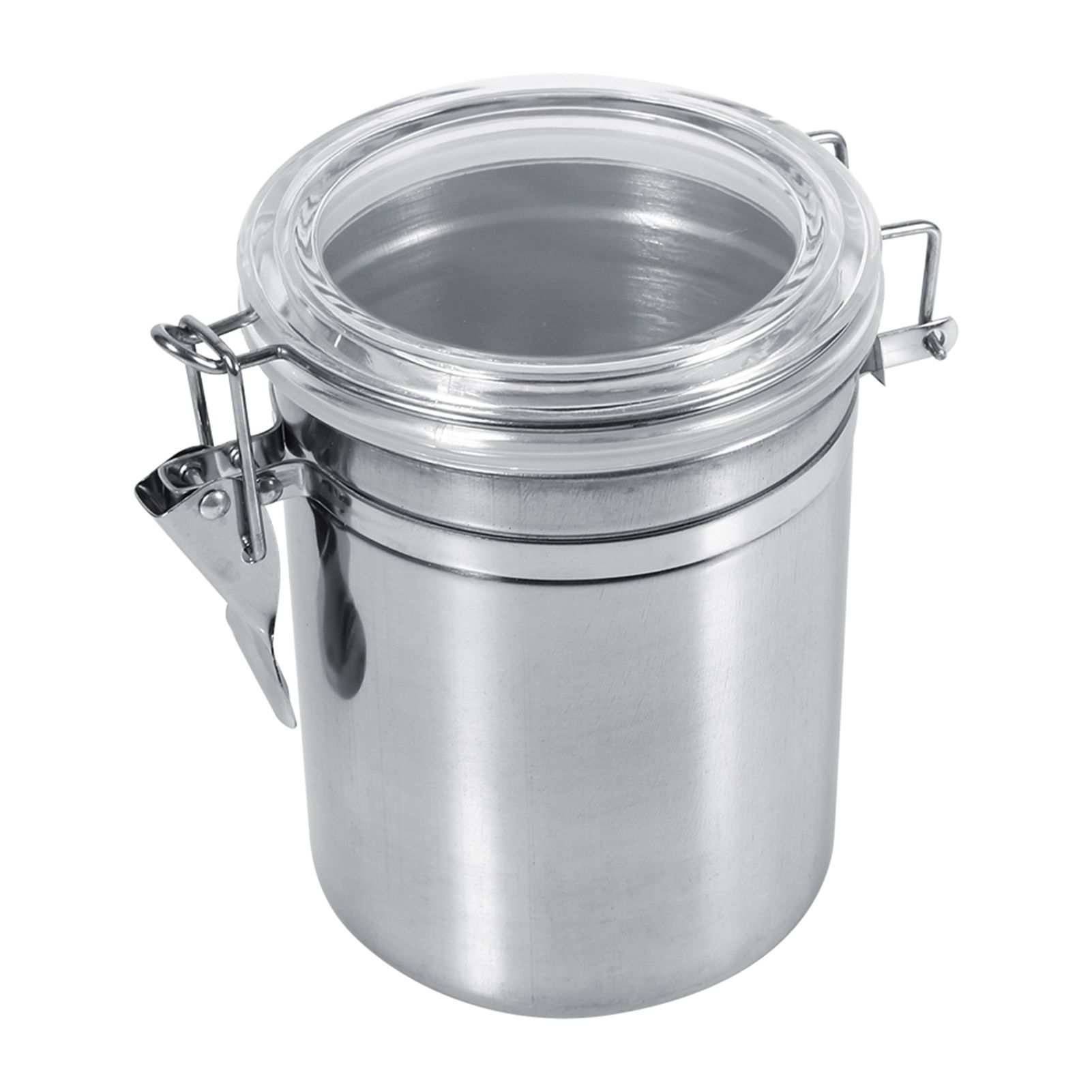 Stainless Steel Kitchen Food Storage Container Bottle Sugar Tea Coffee Beans Canister (L)