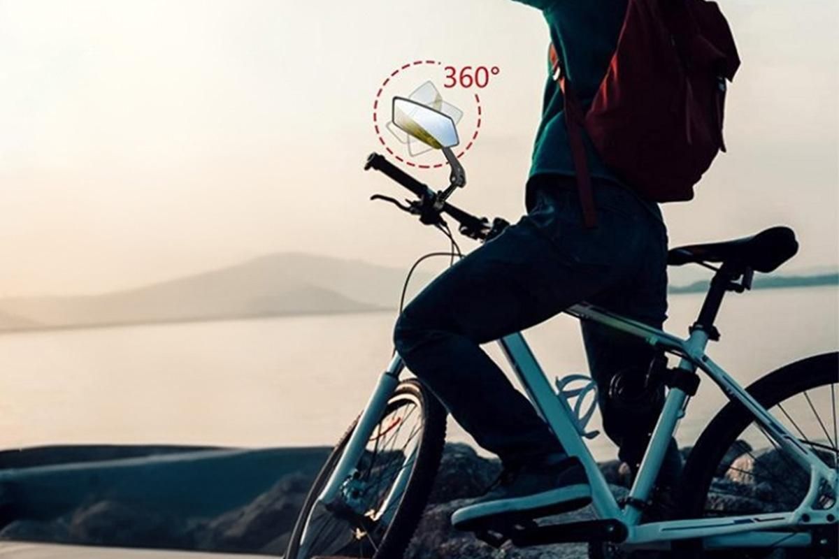 Mountain Bike Rearview Mirror Adjustable Rotatable Handlebar Bicycle Mirror โ image 5