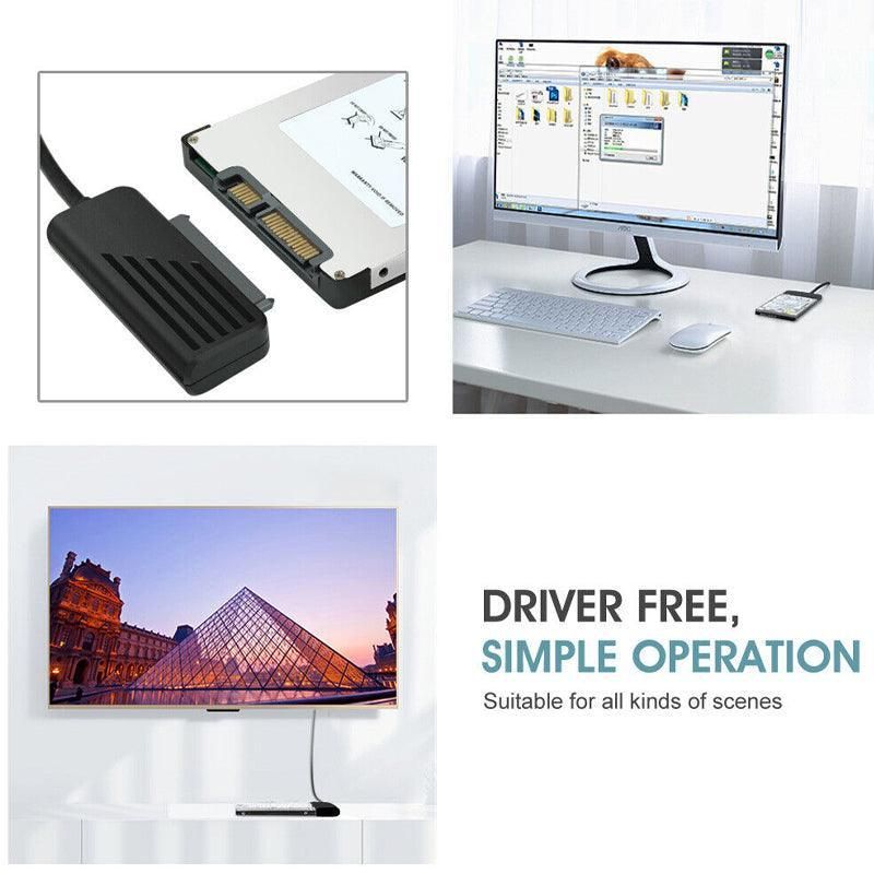 45cm USB 3.0 to SATA 22Pin 2.5Inch Hard Disk Driver SSD Adapter Data Power Cable โ image 6