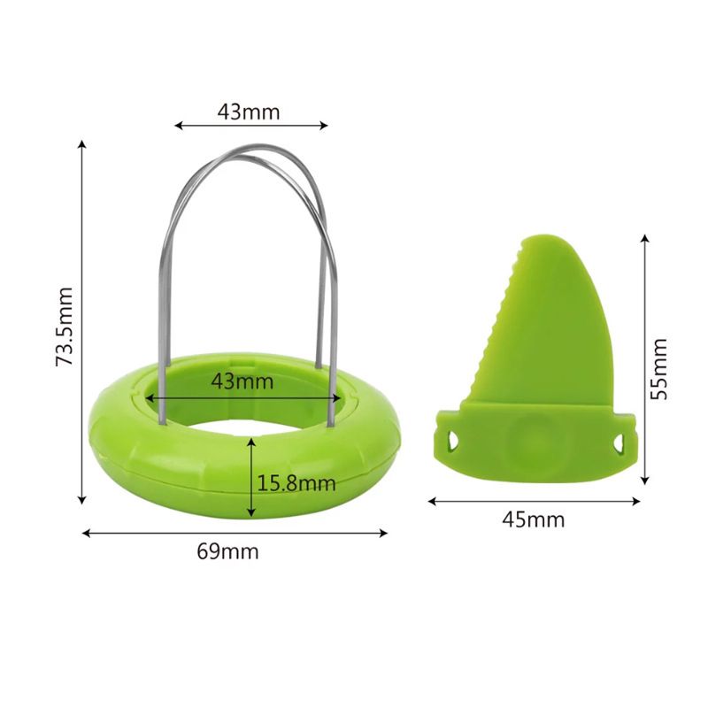Stainless Steel Fruit Peeler with 4 Blades, Lemon Peeler, Creative Kitchen Gadgets and Accessories for Salad and Cooking — image 3