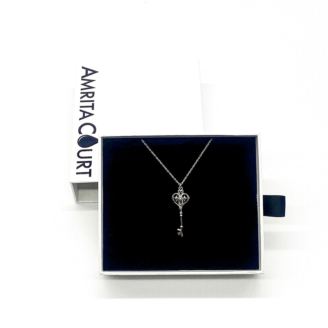 Gift Box - Key White Gold Aroma Necklace + Purify Oil Blend โ image 4