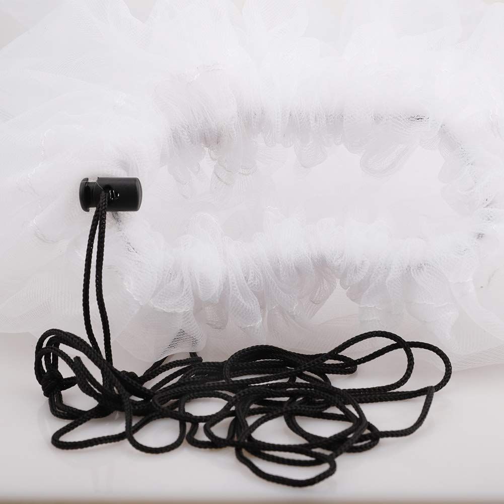 Rain Barrels Net Mosquito Protective Cover Net for Outdoor Garden Rain Buckets Barrels practical drawstring, simple and convenient โ image 4