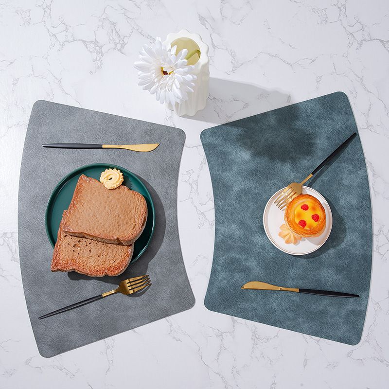 Chinese Restaurant Dining Table Mat Heat Insulation Mat Household Washable Tableware Mat Heat-Resistant Placemats (3pcs) — image 3