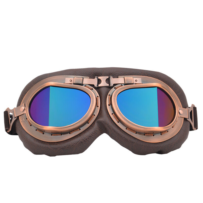 Christmas gifts for husband or boyfriend Vintage Steampunk Motorcycle Goggles-Retro Style, Dust & Wind Protection for Aussie Riders &