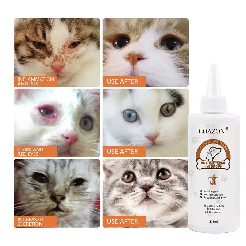 Pet products COAZON, Eye Stain Remover for Dogs and Cats, Dry Eyes, Keratitis, Conjunctivitis, One's Eyes Become Bloodshot, Redness And Itching โ image 4