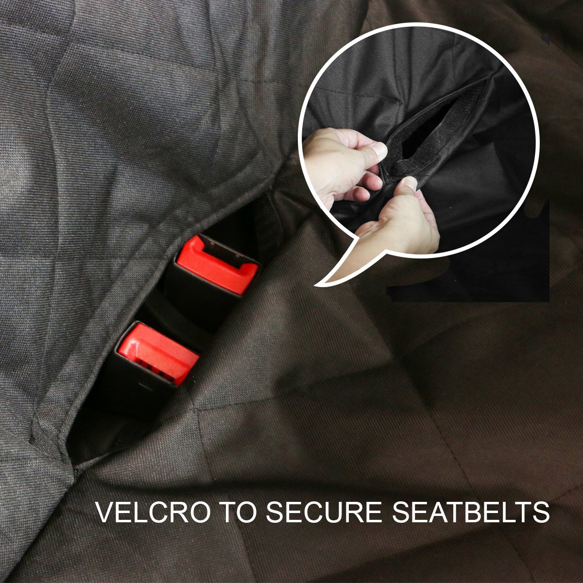 YES4PETS Waterproof Premium Pet Cat Dog Back Car Seat Cover Hammock NonSlip Mat Protector — image 4