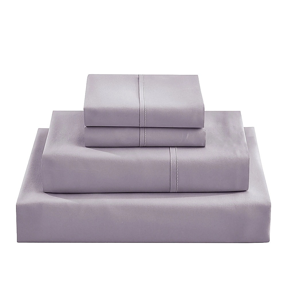 King Bed Sheet Set – 1800 Series Microfiber, Deep Pocket, Soft & Breathable, Grey