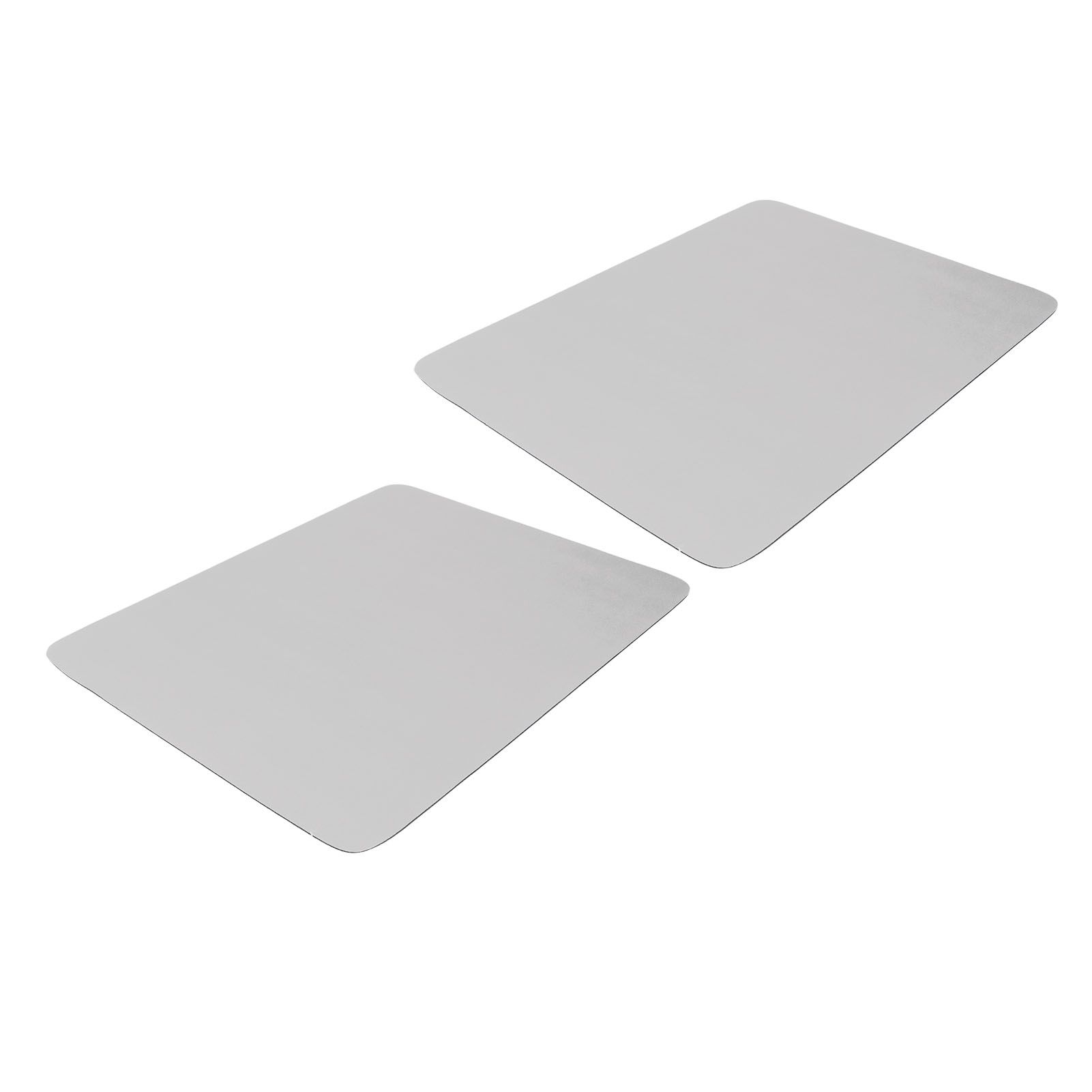 2Pcs Coffee Mat Drying Pad Super Absorbent Prevent Slip Shock Absorption Easy to Clean Coffee Bar Mat for Countertops Coffee Machine Light Gray 40x50cm / — image 3