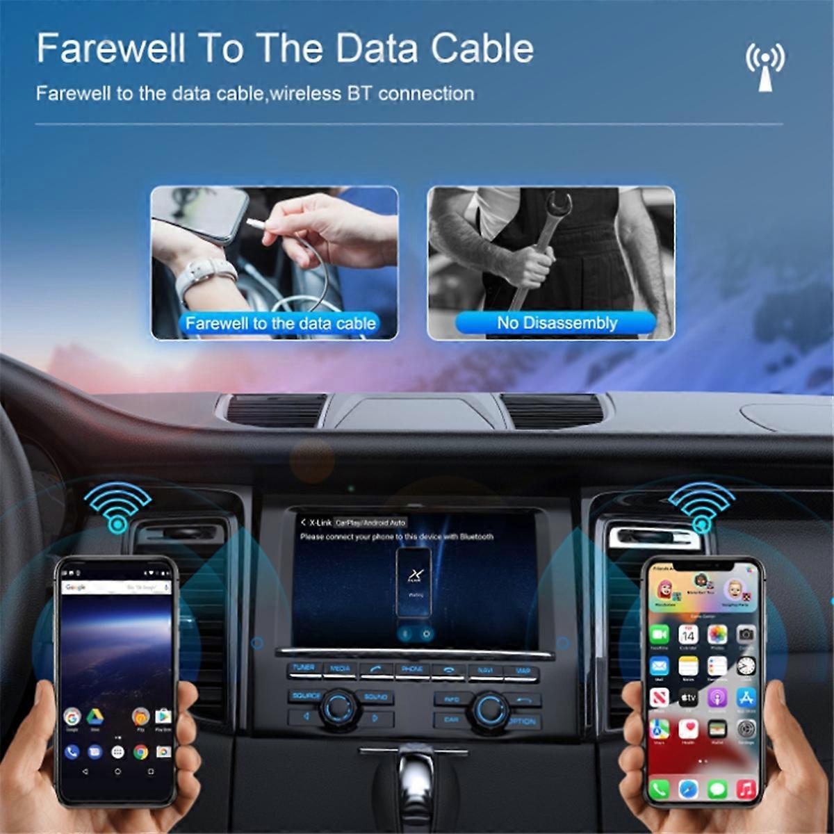 Wireless CarPlay Adapter for iOS & Android, Support CarPlay & Android Auto — image 4