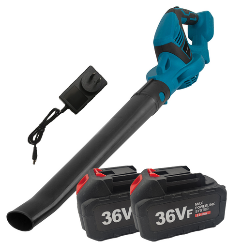 Cordless Garden Leaf Dust Blower Handheld For Makita With 2Battery & Charger 36V — image 5