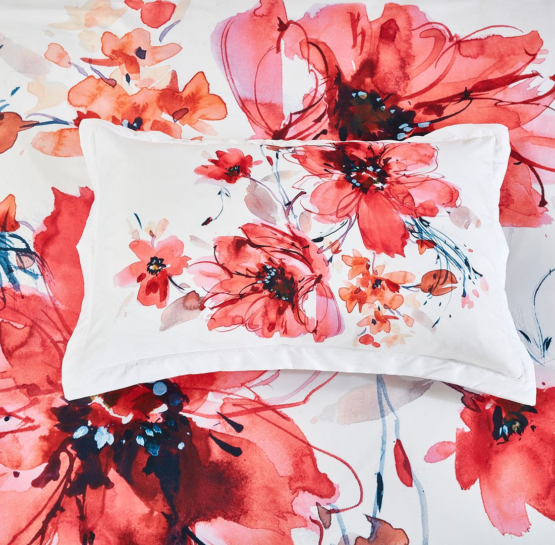 Lulani Floral Quilt Cover Set - Queen Size — image 4