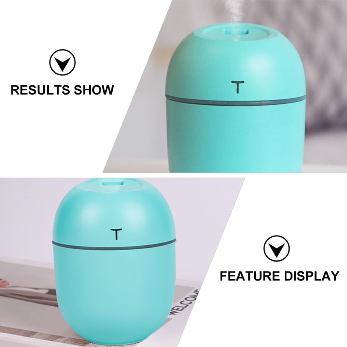 Car Humidifier Humidifiers for Home Air Humidifier Mini Humidifier House Humidifier Practical Desk Durable Usb Abs Mute โ image 4