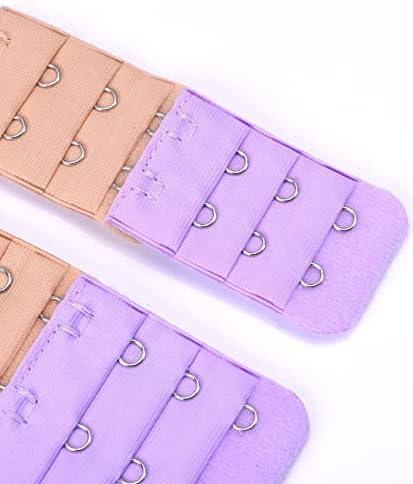 36 Pieces Bra Extenders, 2 & 3 Hooks, Brassiere Extension Hooks for Women, Soft Cotton, Practical & Cozy, Women's Assistant, Extend Bras, Extra Space & Comfort โ image 5