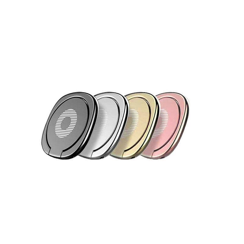 Iring Phone Ring Finger Holder Stand Mobile Grip with Mount Hook for iPhone and iPad - Black โ image 3
