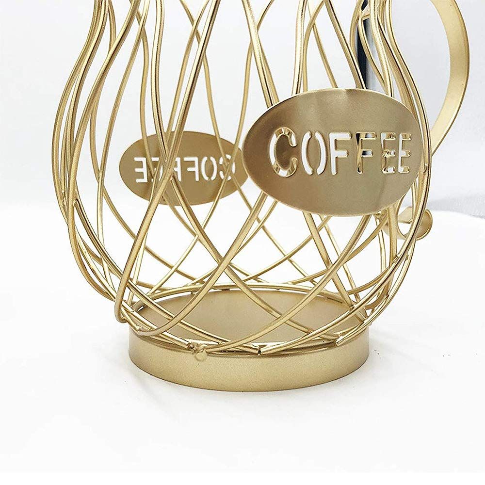 Mug Shape Coffee Capsule Storage Basket Organizer for Coffee Station Bar Decor Restaurant Tea Room Kitchen Countertop — image 3