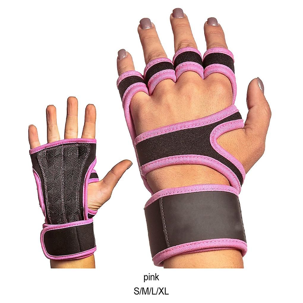 1 Pair Durable Weight Lifting Gloves For Intense Gym Sessions Gym Gloves Fitness Comfortable - Yellow XL โ image 4