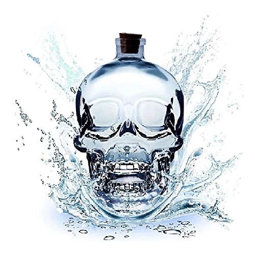 Creative Crystal Skull Head Shot Glass Party Transparent Champagne Cocktails Beer Coffee Wine Bottle Doomed Drinkware (750ml) โ image 2
