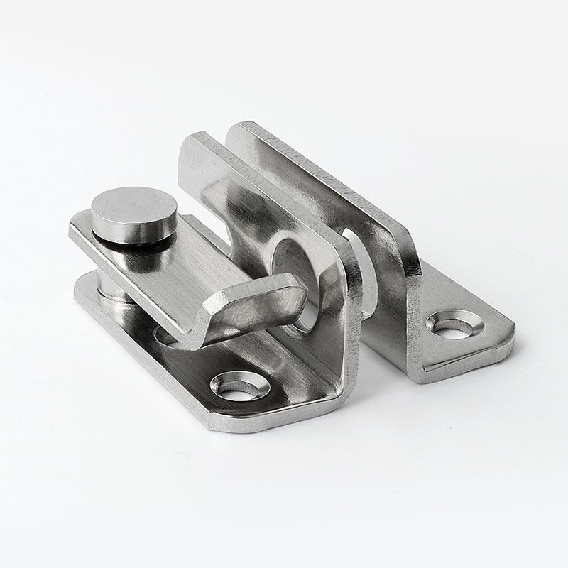 Flip Latch Gate Latches Slide Bolt Latch Safety Door Lock Catch for Barn Cabinet Pet Cage Wood Fence Bathroom Garage Window — image 2