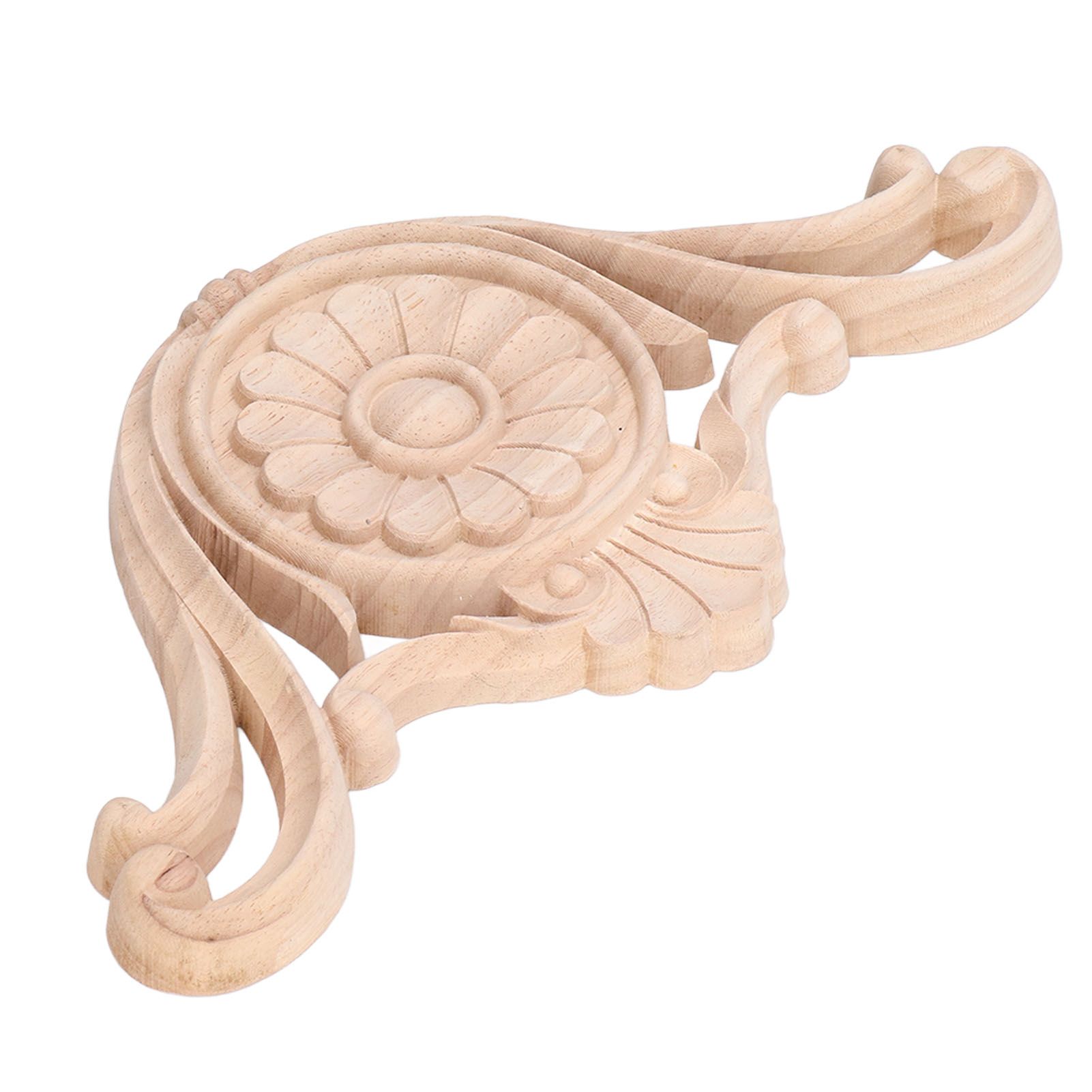 Wood Applique Easy Installation Durable Natural Eco Friendly Classic Exquisite Pattern Wood Carving AppliqueType One โ image 3