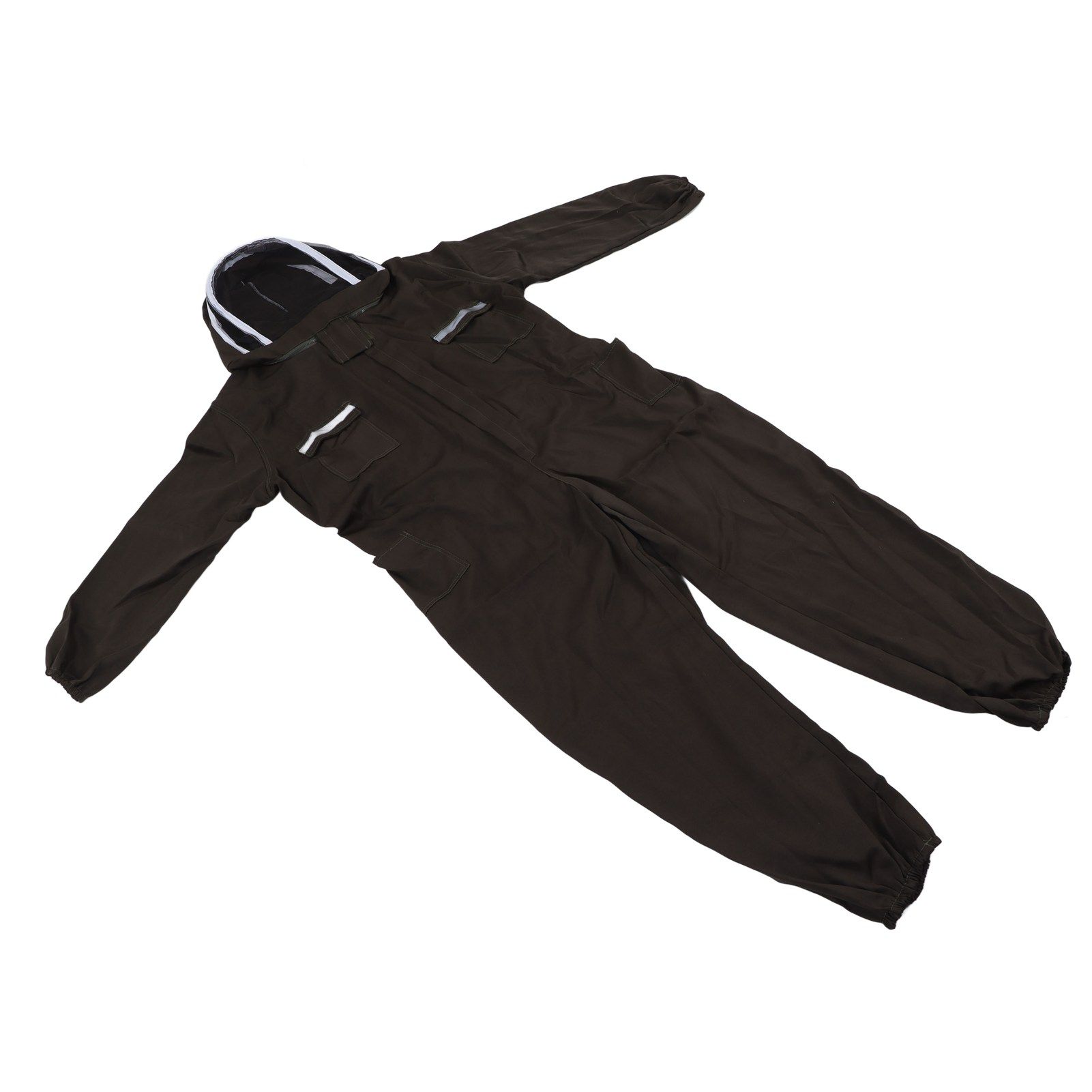 All in One Green Beekeeping Suit Ventilated Breathable Polyester Full Body Protective Beekeeper Clothes โ image 2